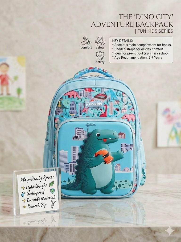 Dino City Adventure Backpack