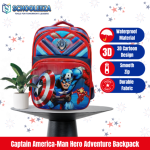 Captain America Hero Adventure 3D Backpack