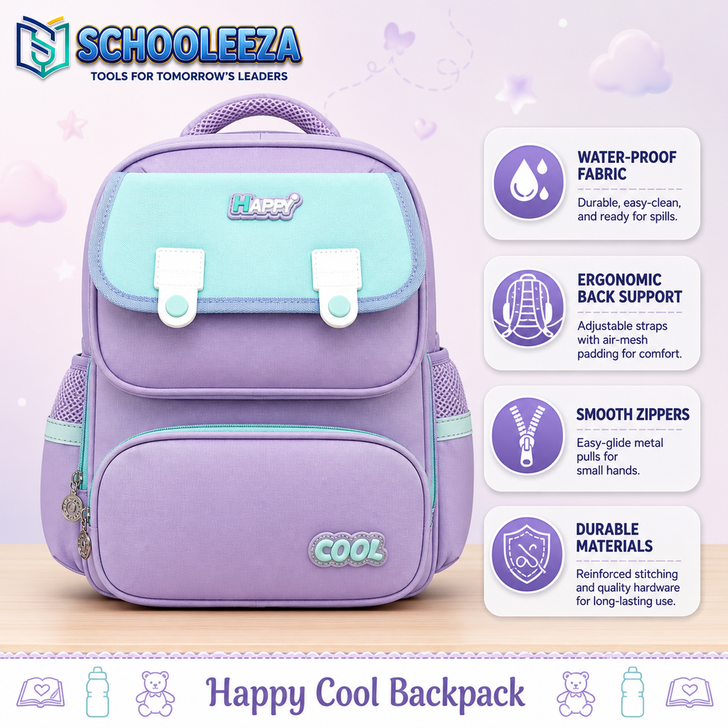 Happy Cool Backpack β Dreamy Lavender Edition