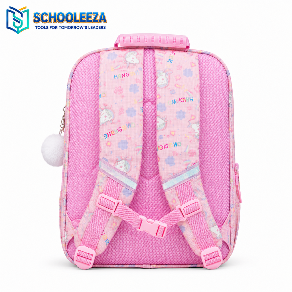Pastel Unicorn Rainbow Backpack – Premium Kids School Bag - Image 3