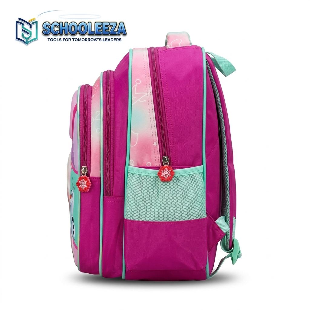 Frozen Elsa 3D Embossed Semi-Hard Shell Children's Backpack - Image 2