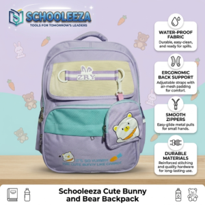 Cute Bunny & Bear Premium Children’s Backpack