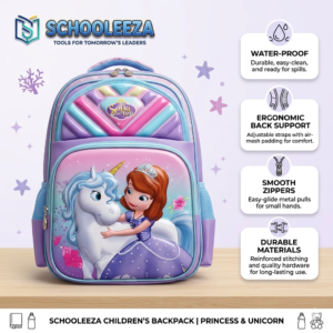 children’s Backpack, Princess & Unicorn Edition