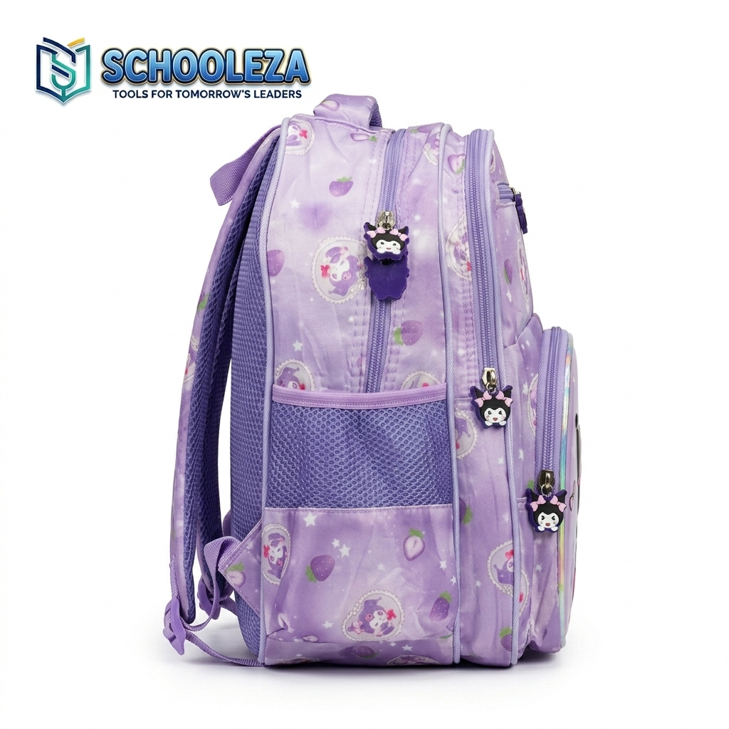 Kuromi & Strawberry Dreams Premium Hard-Shell Backpack - Image 3