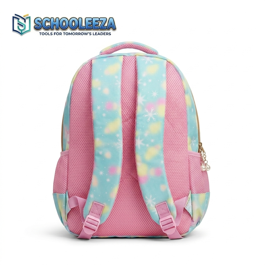 "Butterfly Galaxy" Dream-Theme Kids Backpack (Pastel Multi-Color) - Image 3