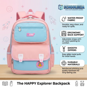 The "Happy Explorer" Ergonomic Kids' Backpack