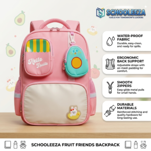 Fruit Friends Premium School Backpack