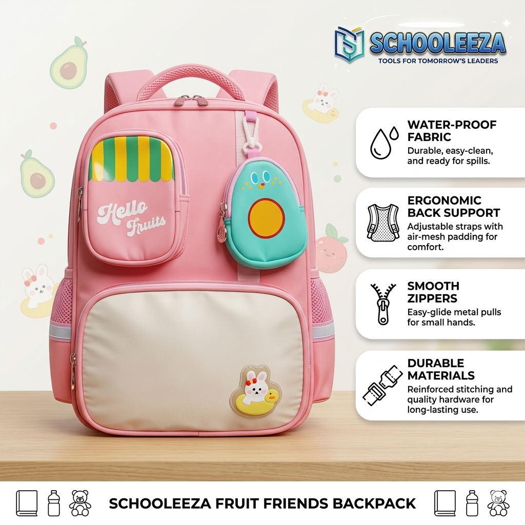 Fruit Friends Premium School Backpack