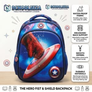 The Hero Fist & Shield Backpack