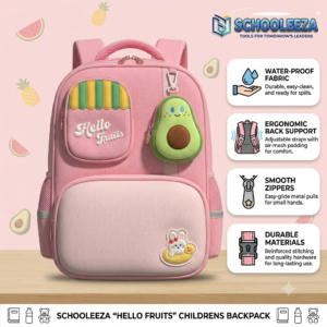 "Hello Fruits" & Avocado Buddy Children’s Backpack