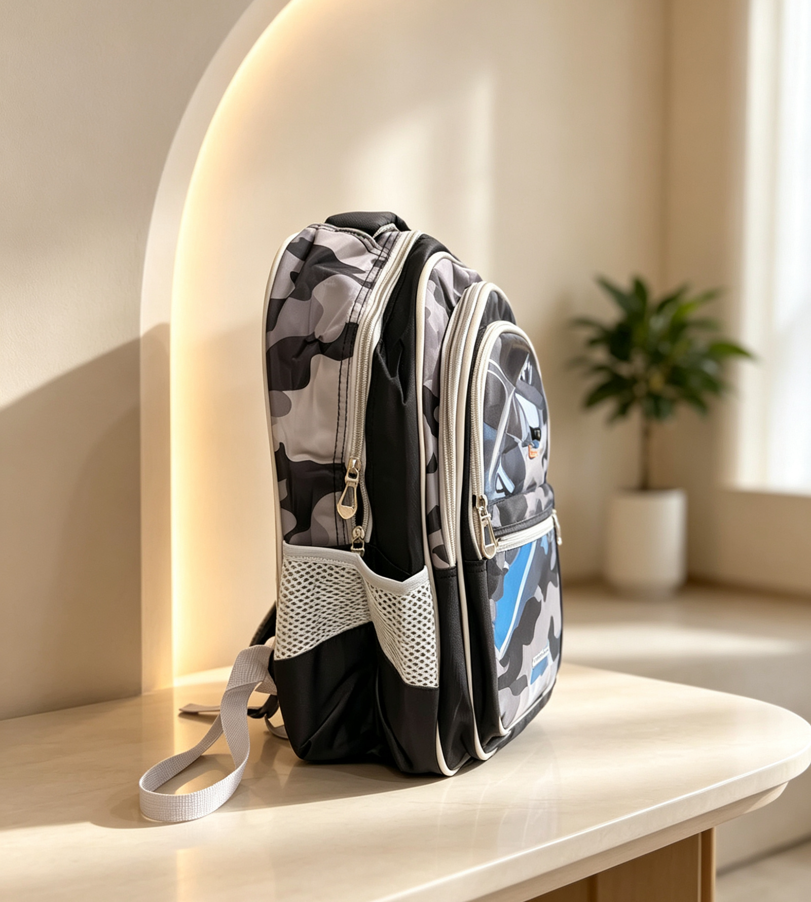 Batman Hero Themed Kids Backpack - Image 2