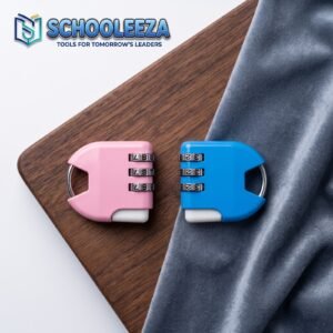 3-digit combination small lock- pack of 2